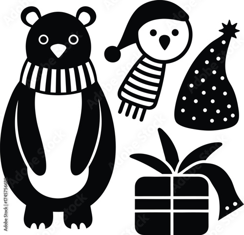 Detailed macro photograph of a bright red ladybug on a green leaf surface with soft bokeh isolated on transparent background