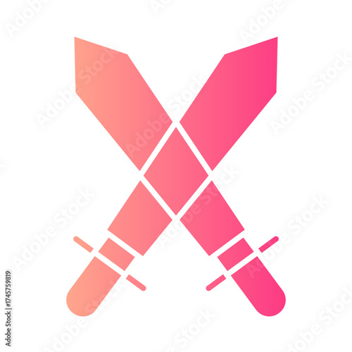 battle gradient icon