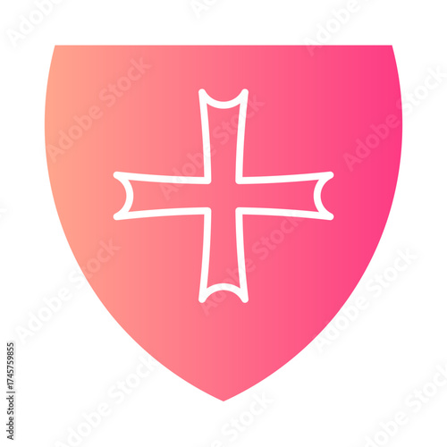 heritage gradient icon
