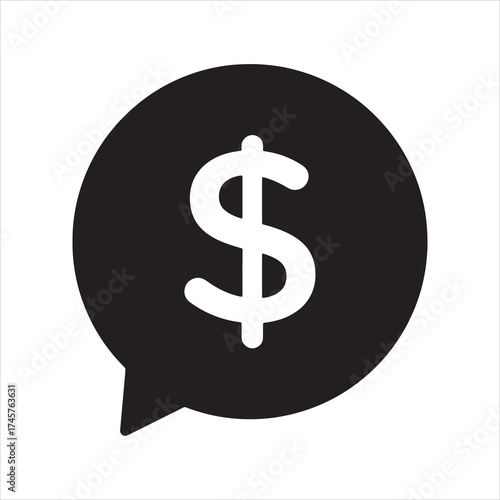  Comment dollar icon