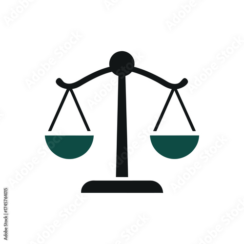 scales of justice isolated