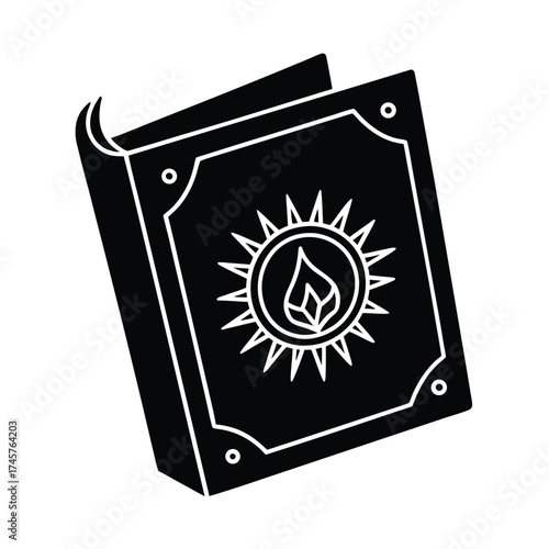 Clandestine Zine Printed with Glow in the Dark Sigil