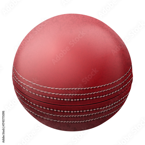 Glossy Leather Cricket Balls for Match Play