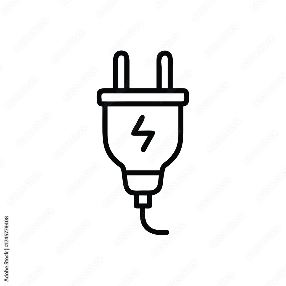 Obraz premium plug and socket