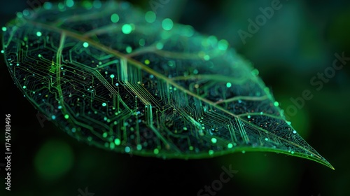 Leaf circuit pattern
