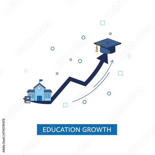 Vector illustration concepts in flat design for online books, libraries, bookstores, finance, education credits, and savings, intended for web banners and promotional materials