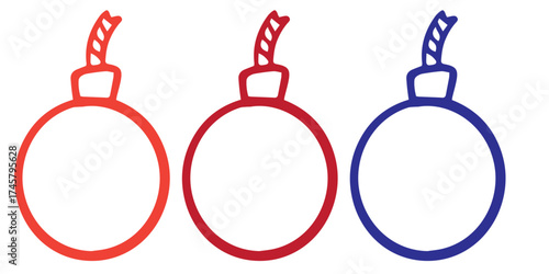 The fiery hot chili pepper is a concept vector illustration design within a gold circle shape