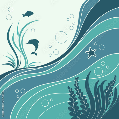 abstract floral background