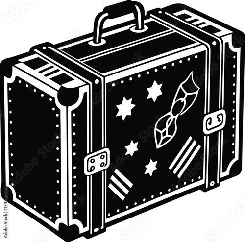 Detailed macro photograph of a bright red ladybug on a green leaf surface with soft bokeh isolated on transparent background