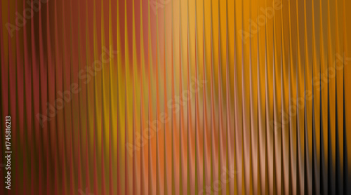 Warm Orange and Yellow Abstract Vertical Ribbed Background with Golden Hues image photo