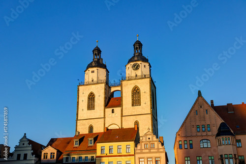 Lutherstadt Wittenberg, Marktplatz mit der Stadtkirche