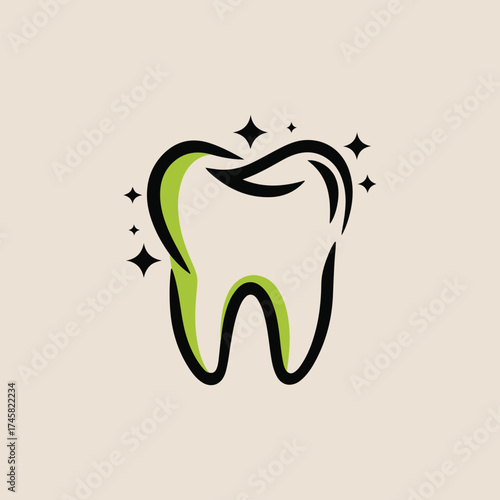 tooth dental logo icon