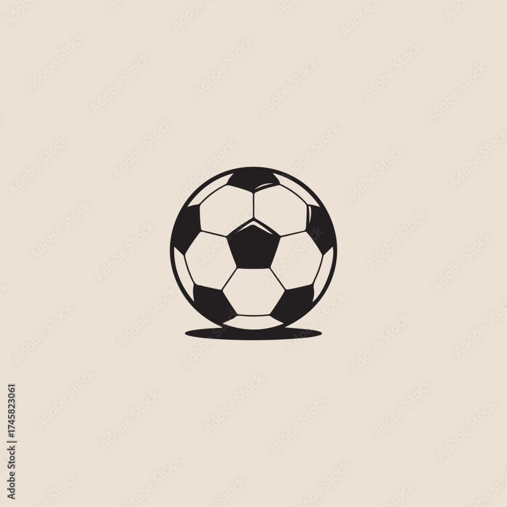 Obraz premium soccer ball vector illustration