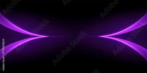 The dark abstract blue and purple background with glowing lines creates a digital space wallpaper with flowing light and bright energy motion