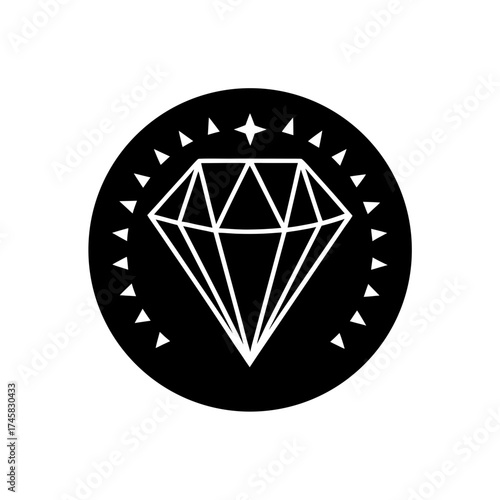 sustainable jewelry gem icon