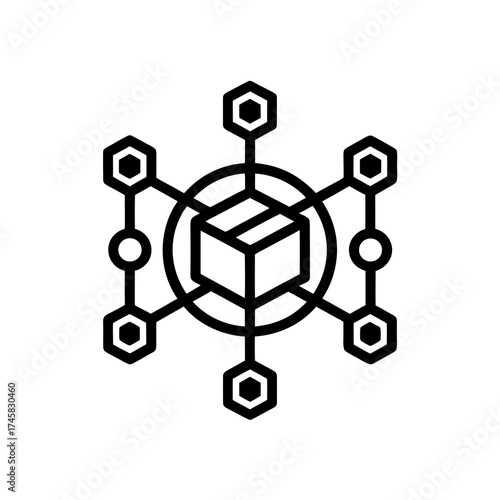 scalable blockchain monitoring icon