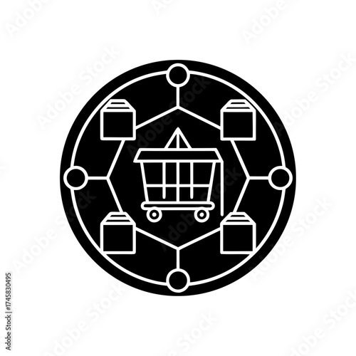 holistic retail framework icon