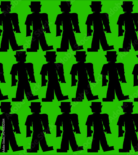 Halloween Monster Pattern