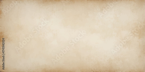 An ancient, stained beige parchment texture creates a grungy vintage brown paper background