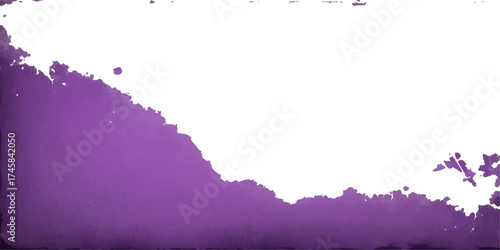 An abstract watercolor background features a colorful splash of ink and paint brush strokes on a grunge paper texture for your artistic design and illustration