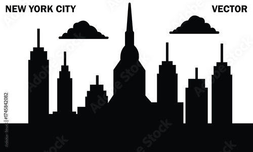 new York city illustration vector