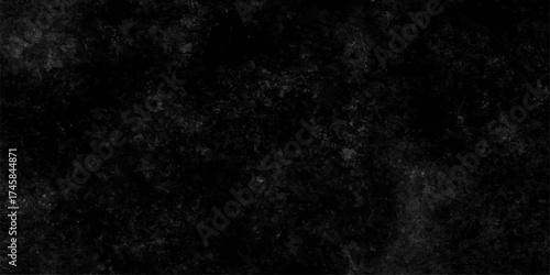 Old vintage black grunge texture background surface