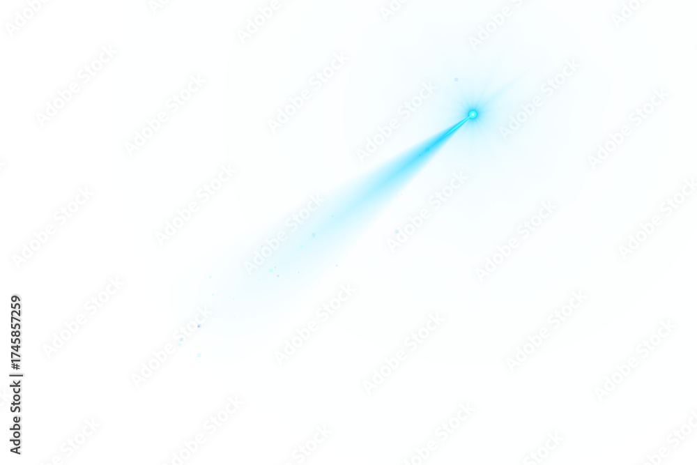 Obraz premium Quantum Prism Lens Flare Portal transpraent PNG