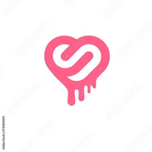 Vector logo design template for sweets, candy shop, boutique, store.