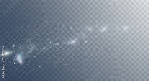 Shimmering Particles Bursting with Light, evoking the magic of stardust, ideal for evoking a dreamy aesthetic.