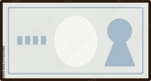 お金・紙幣を表すシンプルなイラスト｜ビジネスや金融資料向け素材