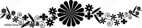 Abstract geometric shapes and lines with a distinctive silhouette design