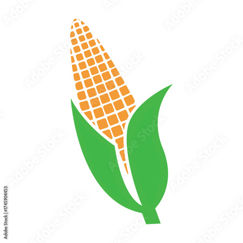 Corn logo illustration vector