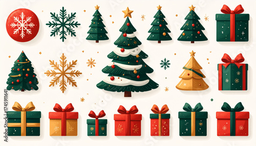 Flat Design Vector Icons & Infographic Style Illustrations