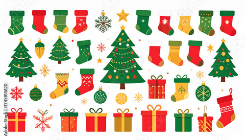 Flat Design Vector Icons & Infographic Style Illustrations