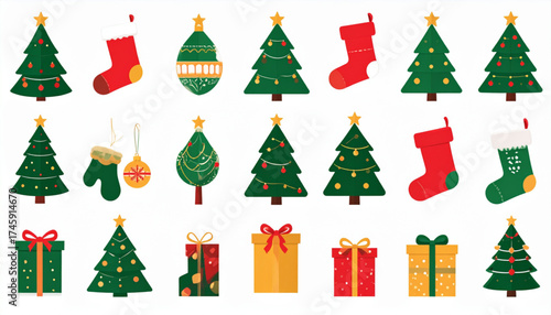 Flat Design Vector Icons & Infographic Style Illustrations