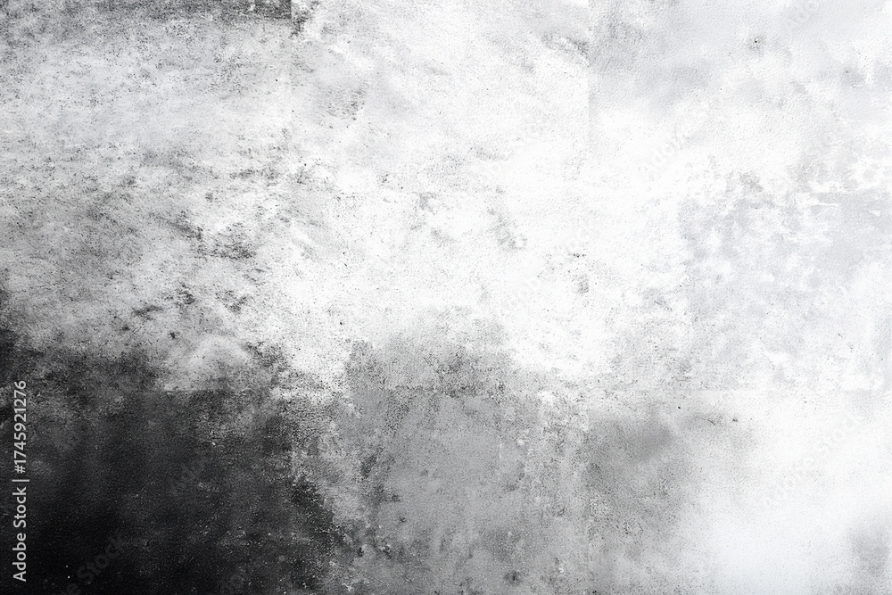 Fototapeta premium Black grey cement texture overlay isolated cutout background