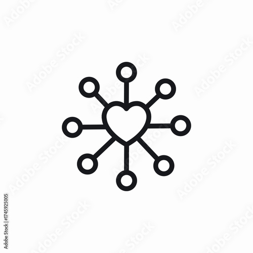 donation charity icon sign vector