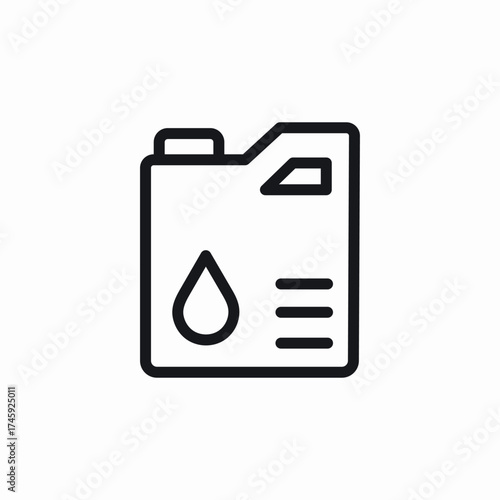 engine oil icon sign vector