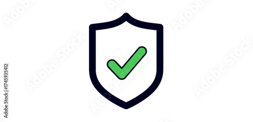 Free Download Security check mark on shield indicating success protection authentication and confirmation for safe business and data signifying reliability - GFXLoad