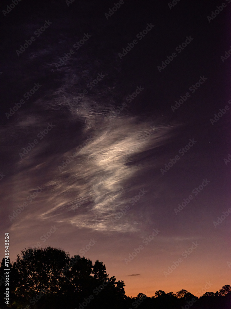 Fototapeta premium twilight cloud
