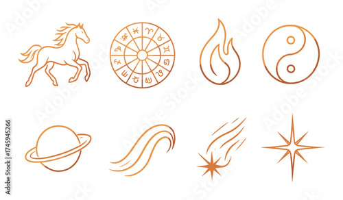 Illuminated 2026 horse and arrow symbolizing strategic growth