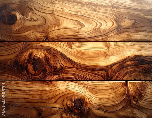 Dark Rich Wood Texture Background