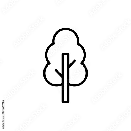 Simple Outline Hotdog Illustration Delicious Fast Food Meal Icon Design