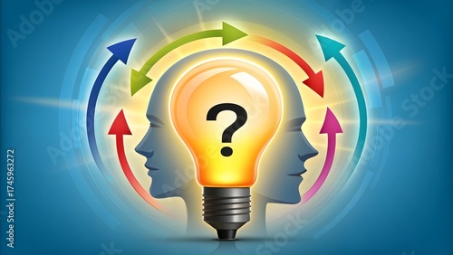 light bulb idea concept