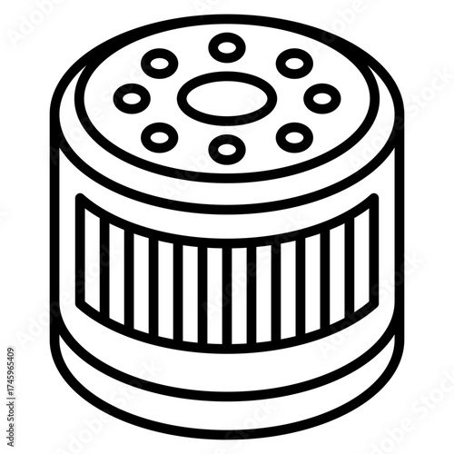 Oil Filter Icon