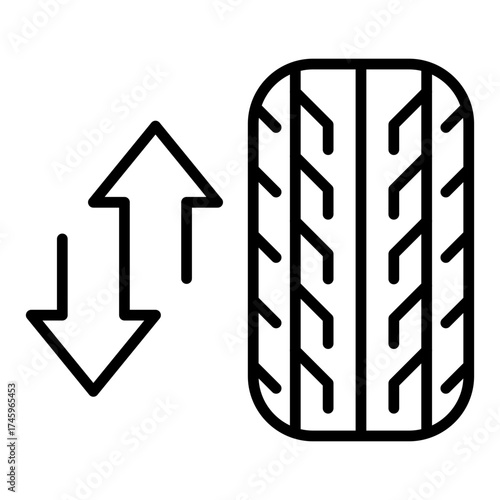 Tire Grip Icon