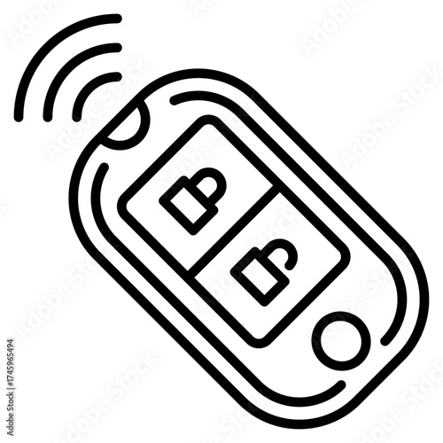 Remote Key Icon