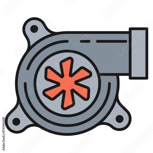 Turbo Engine Icon