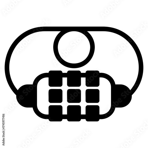 Bike lock icon