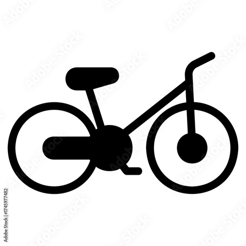 Kids bike icon
